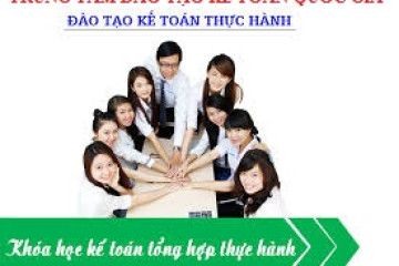 Khóa học kế toán thực hành trên phần mềm Khóa học kế toán thực hành trên phần mềm